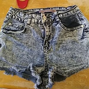 High waisted shorts
